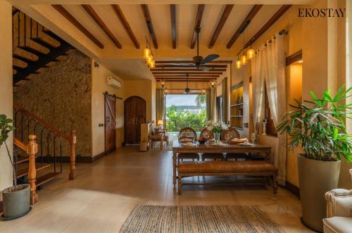 EKOSTAY - Peach Grove Villa - 3kms away from Calangute and Baga Beach